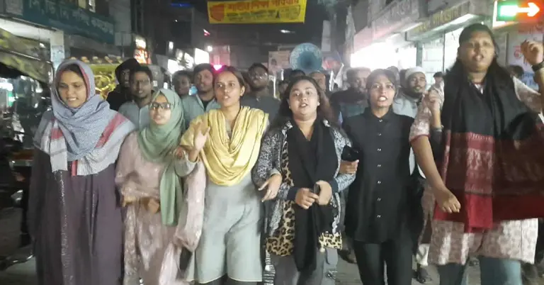 টাঙ্গাইলে মিছিল